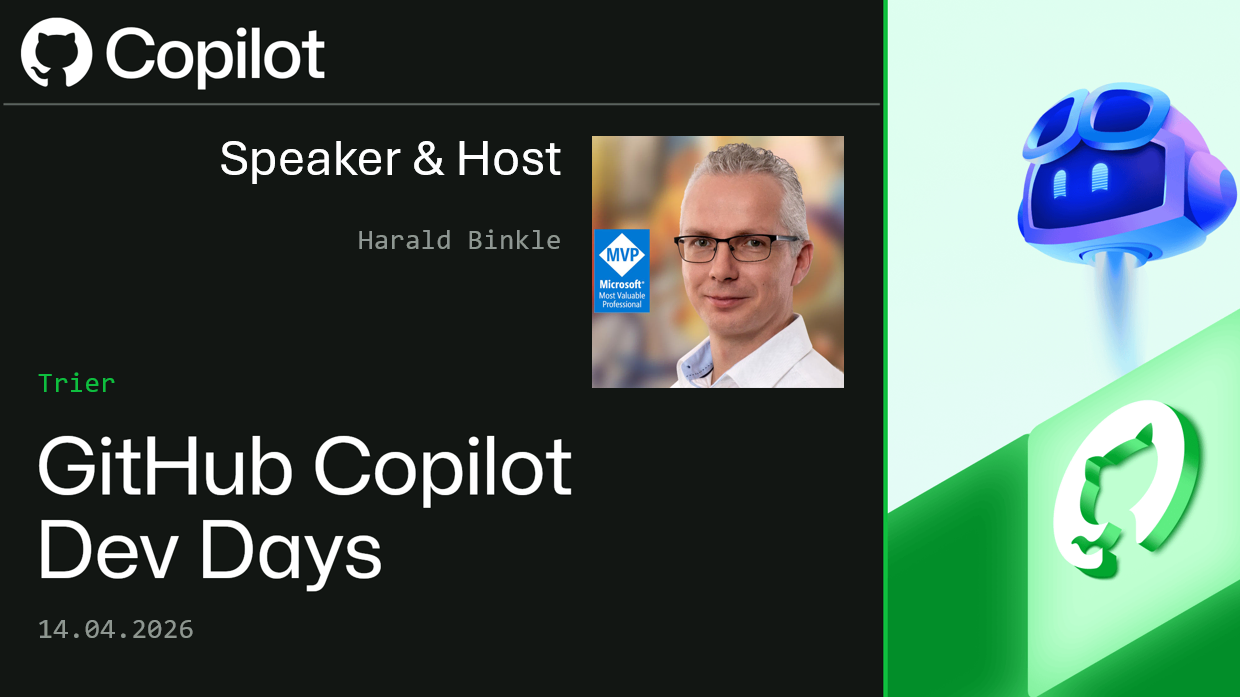 Harald Binkle als Speaker und Host