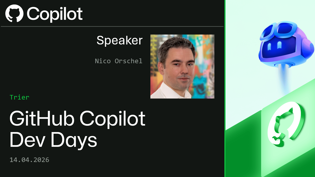 Nico Orschel als Speaker